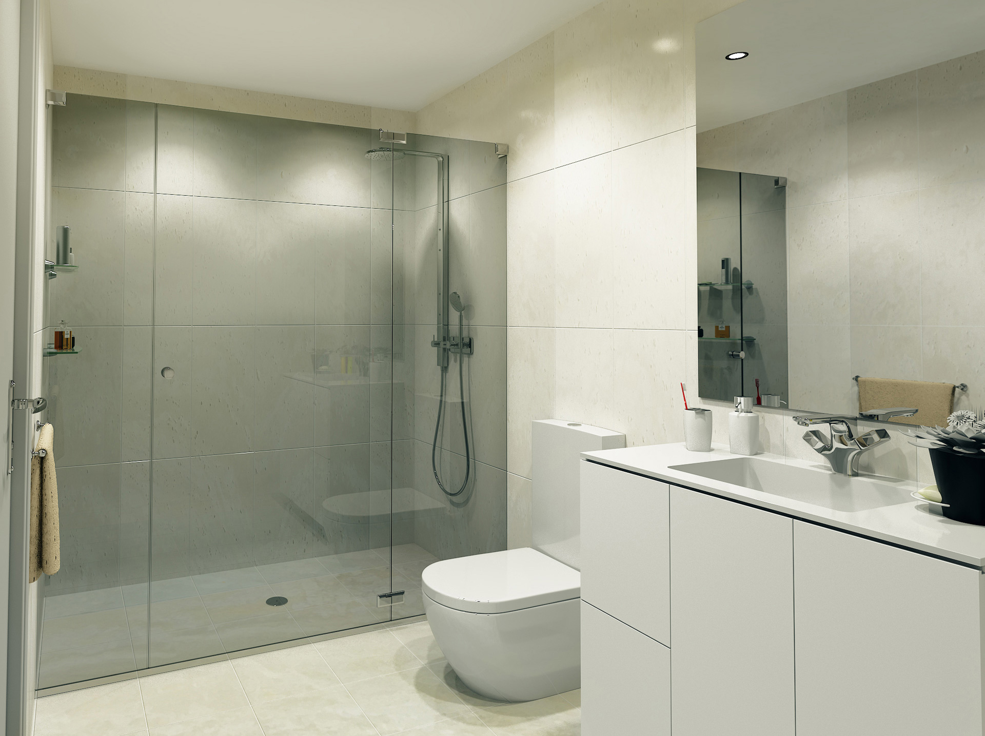 Bathroom of Crownview Apartments - Units for Sale Wollongong